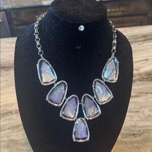 Kendra Scott Silver necklace